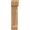 Ekena Millwork Traditional Slat Rough Sawn Bracket w/ Offset Brace, Western Red Cedar, 8"W x 30"D x 36"H BKT0806X30X36TRA06RWR - alternate 4